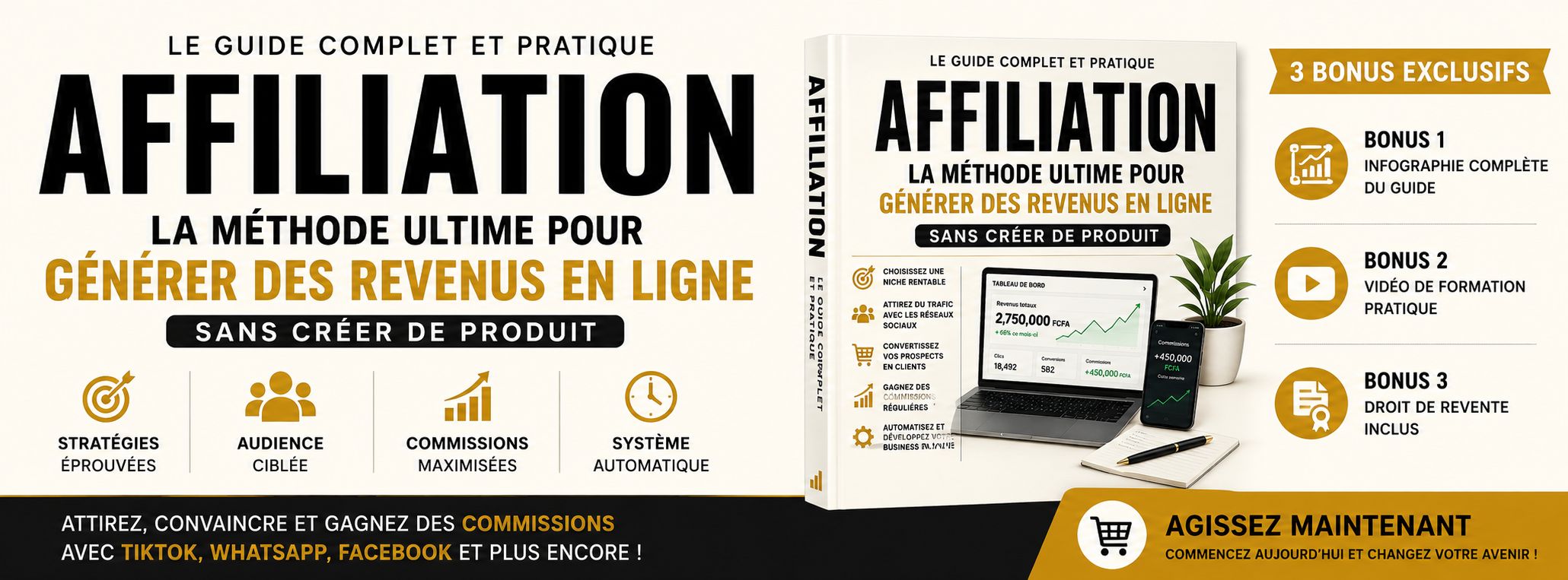 Affiliation : La Méthode Ultime Pour Générer Des Revenus En Ligne Sans Créer De Produit