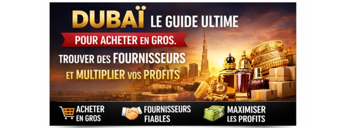 Dubaï : Acheter en Gros : Les Secrets pour Trouver les Meilleurs Fournisseurs et Gagner Plus