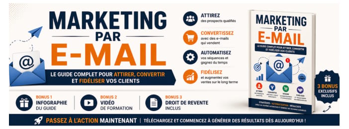 Marketing par e-mail : la méthode complète pour attirer convertir et fidéliser vos clients