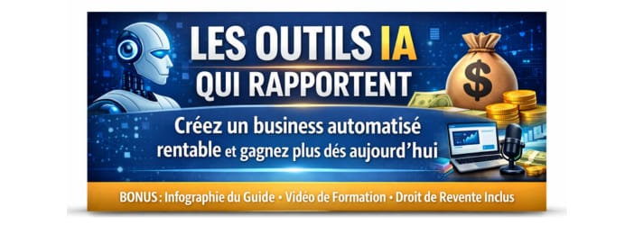 Les outils IA qui rapportent : créez un business automatisé rentable dès aujourd’hui !