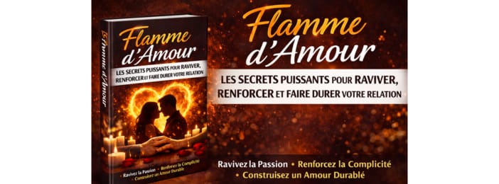 Flamme d’Amour : Les Secrets Puissants pour Raviver, Renforcer et Faire Durer Votre Relation