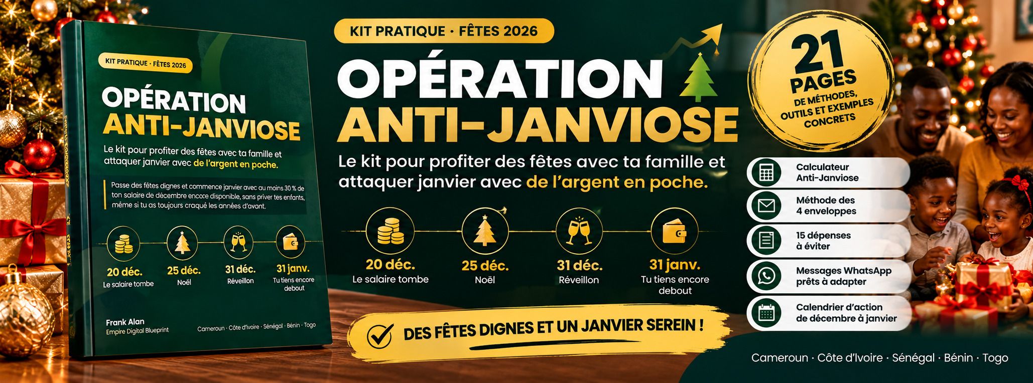 **OPÉRATION ANTI-JANVIOSE 🎄 : Le Kit pour Profiter des Fêtes Sans Finir Ruiné en Janvier**