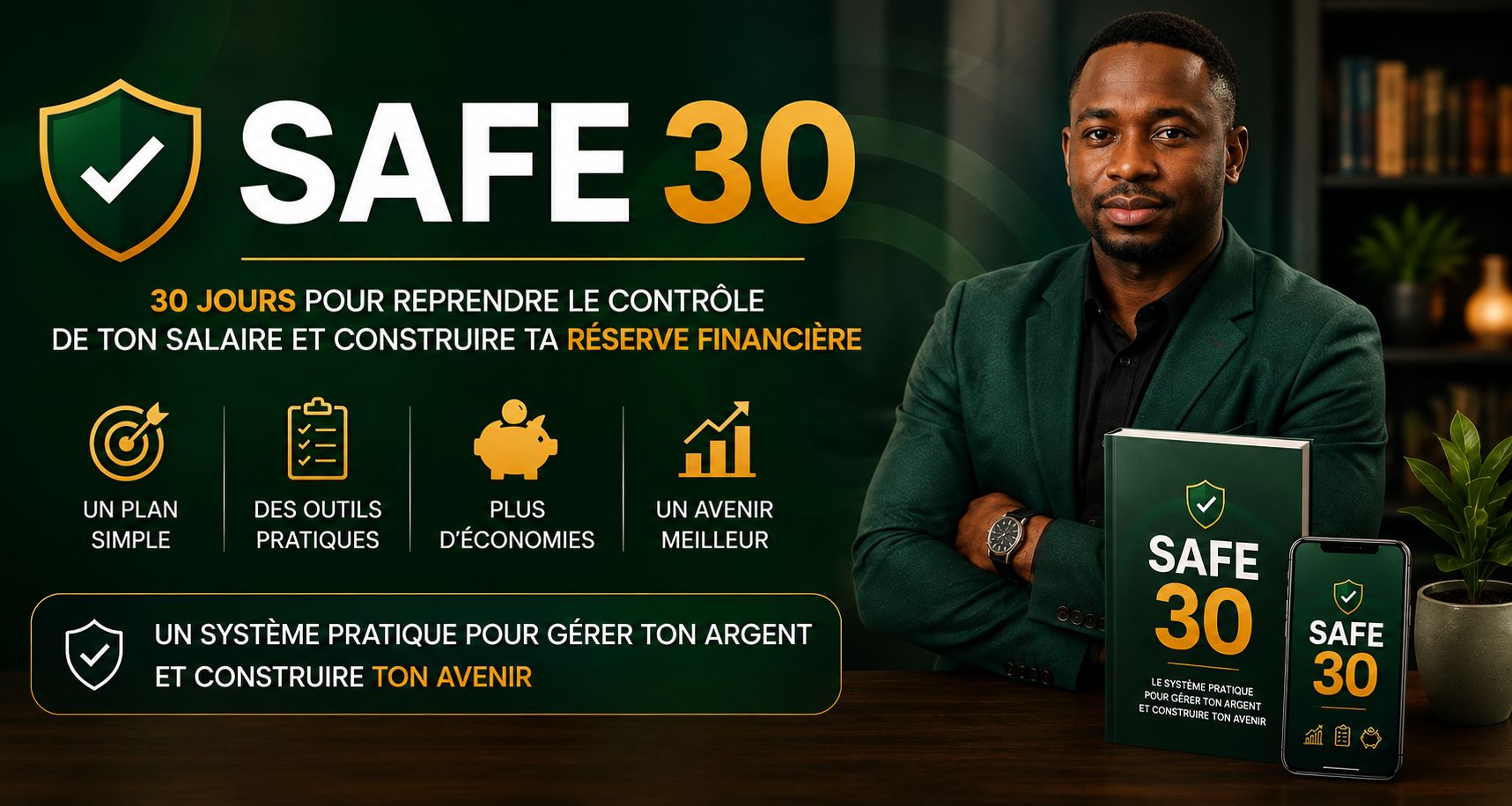 30 jours pour reprendre le contrôle de ton salaire et commencer à construire ta réserve financière.