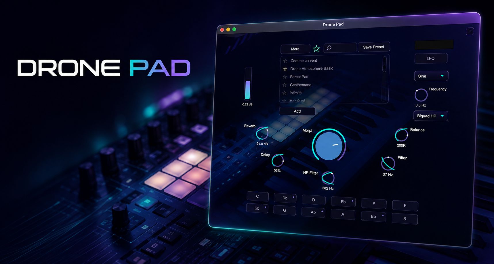 DRONE PAD
