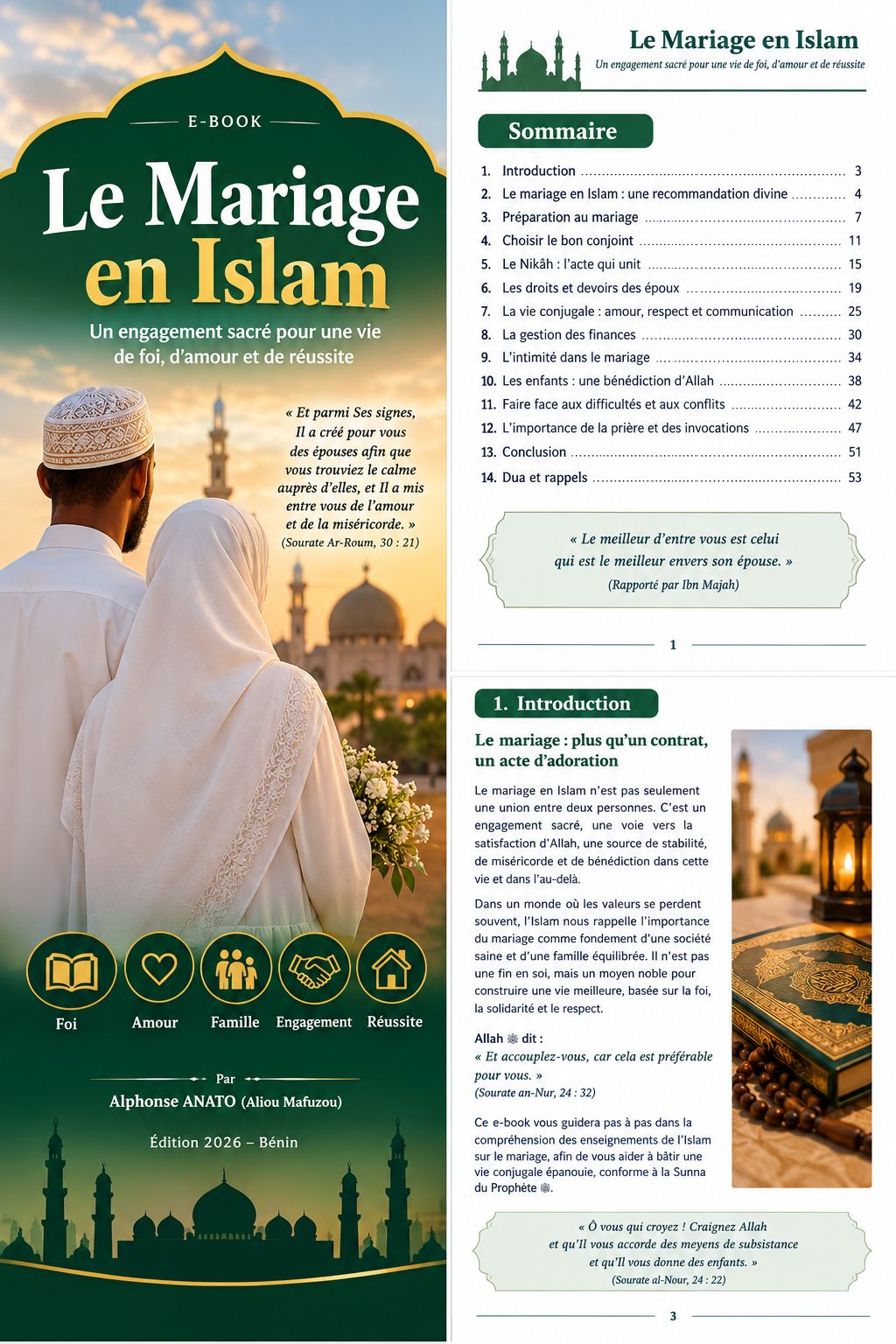 Guide pratique et spirituel du mariage en islam