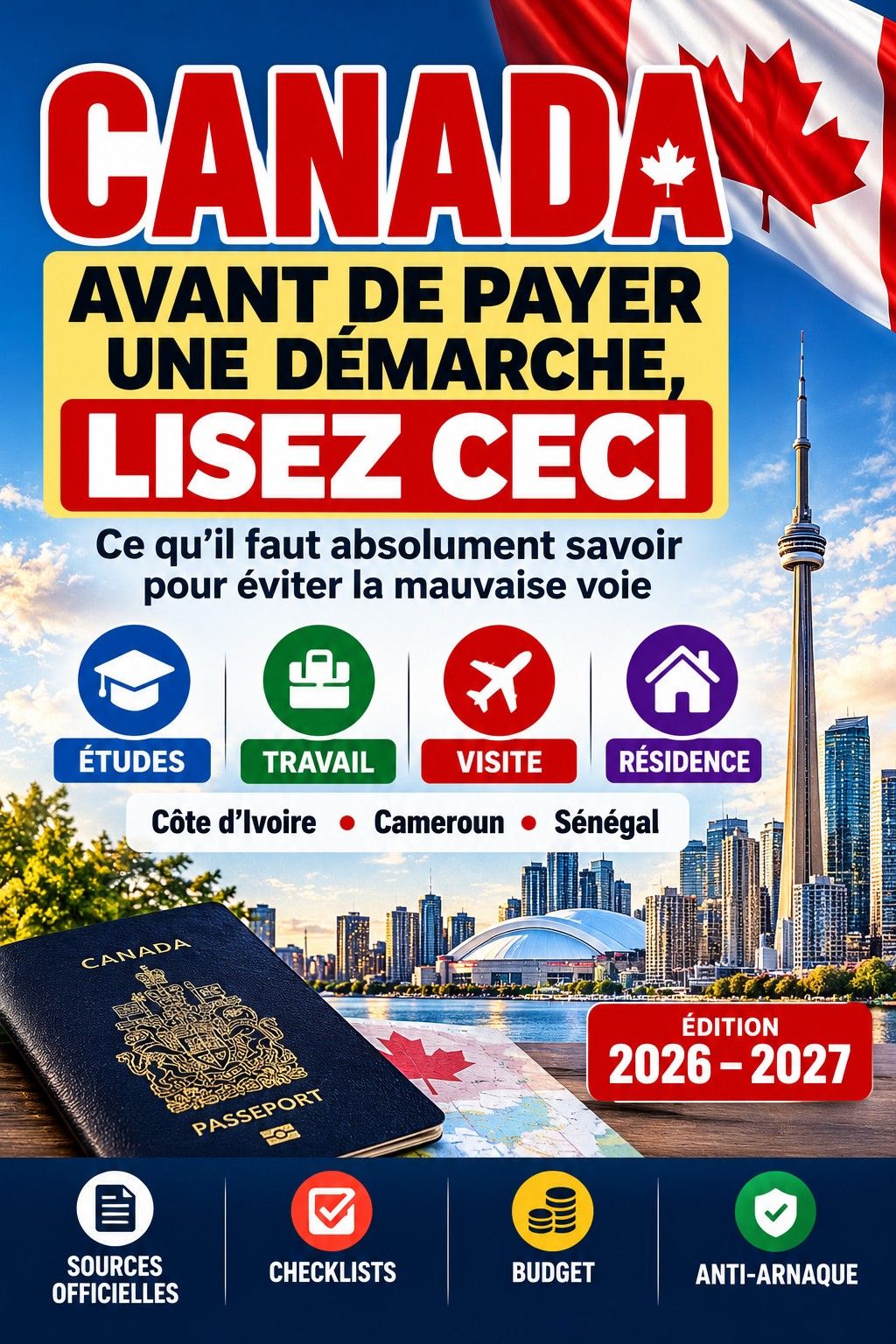 Canada : avant de payer une démarche, lisez ceci