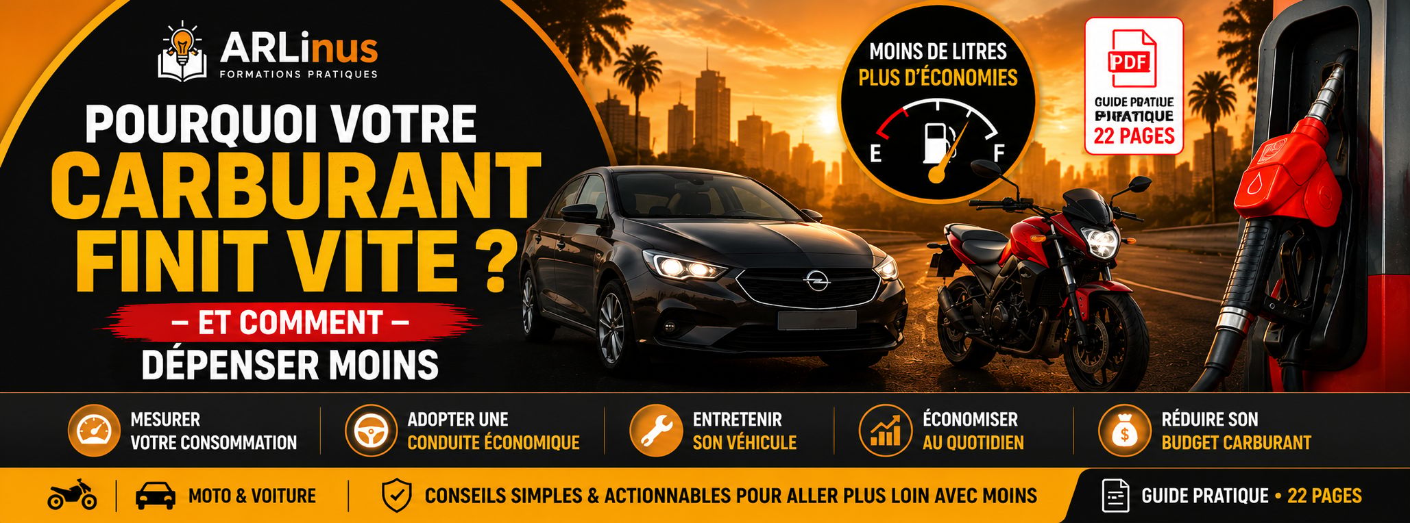 Pourquoi votre carburant finit vite — et comment dépenser moins