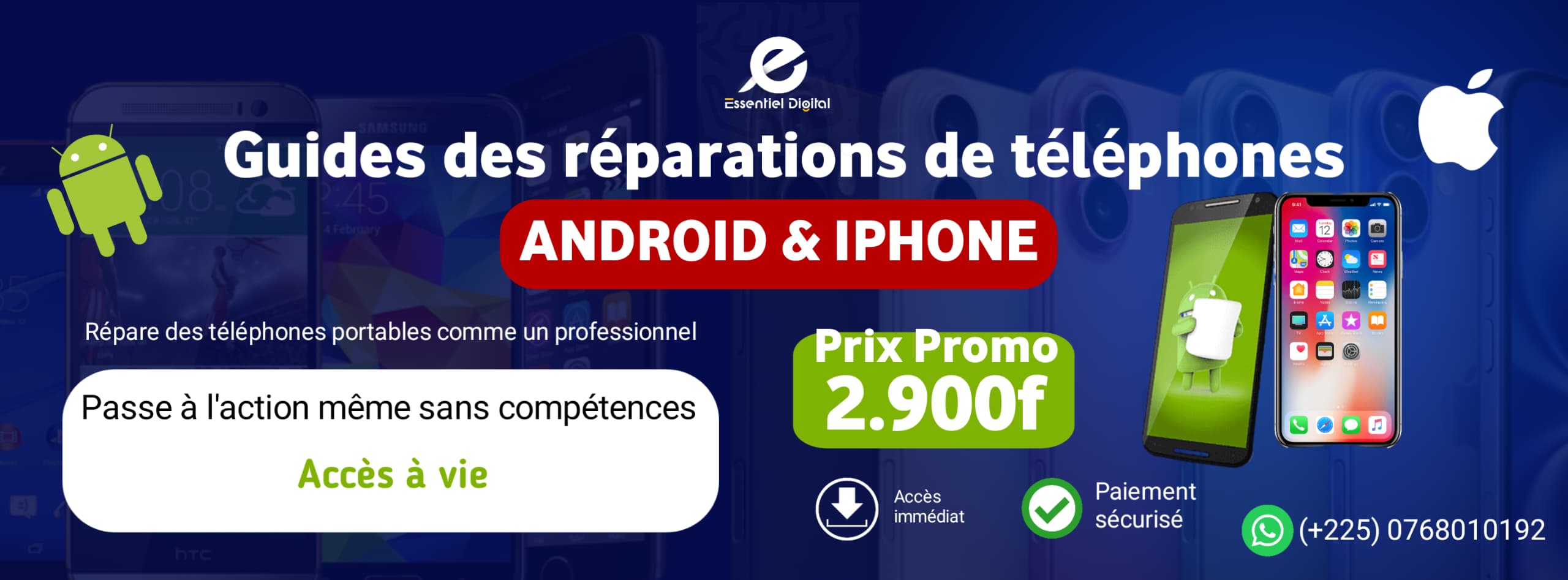 LES GUIDES DE PRÉPARATION DE TÉLÉPHONES