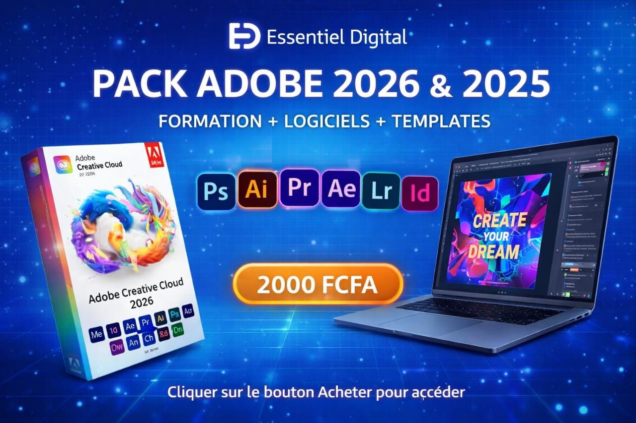 PACK DE LOGICIELS + FORMATIONS VIDÉOS COMPLÉTES