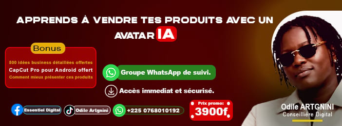 CRÉER UN AVATAR IA