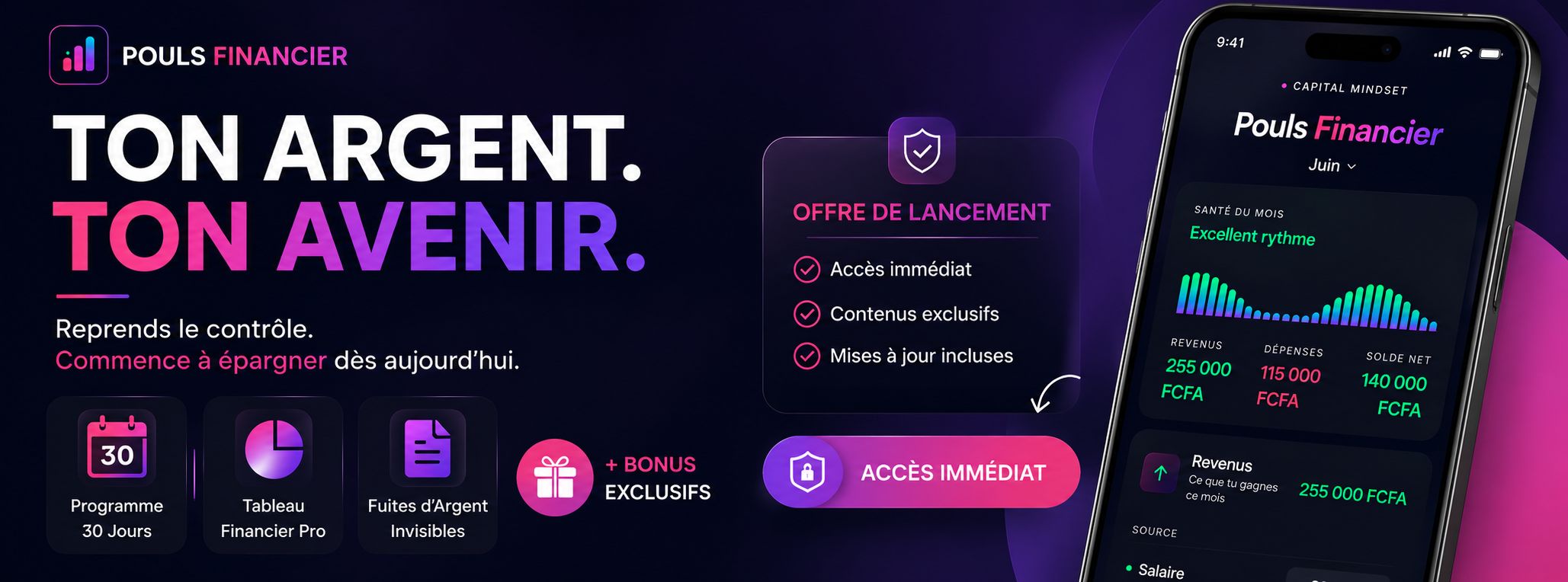 REPREND LE CONTRÔLE DE TES FINANCES EN 30 JOURS