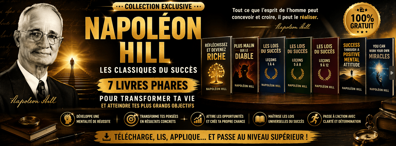 Collection Napoléon Hill (OFFERT)