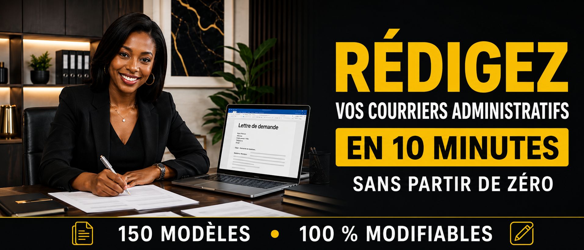 150 MODÈLES DE COURRIERS ADMINISTRATIFS PRÊTS À PERSONNALISER