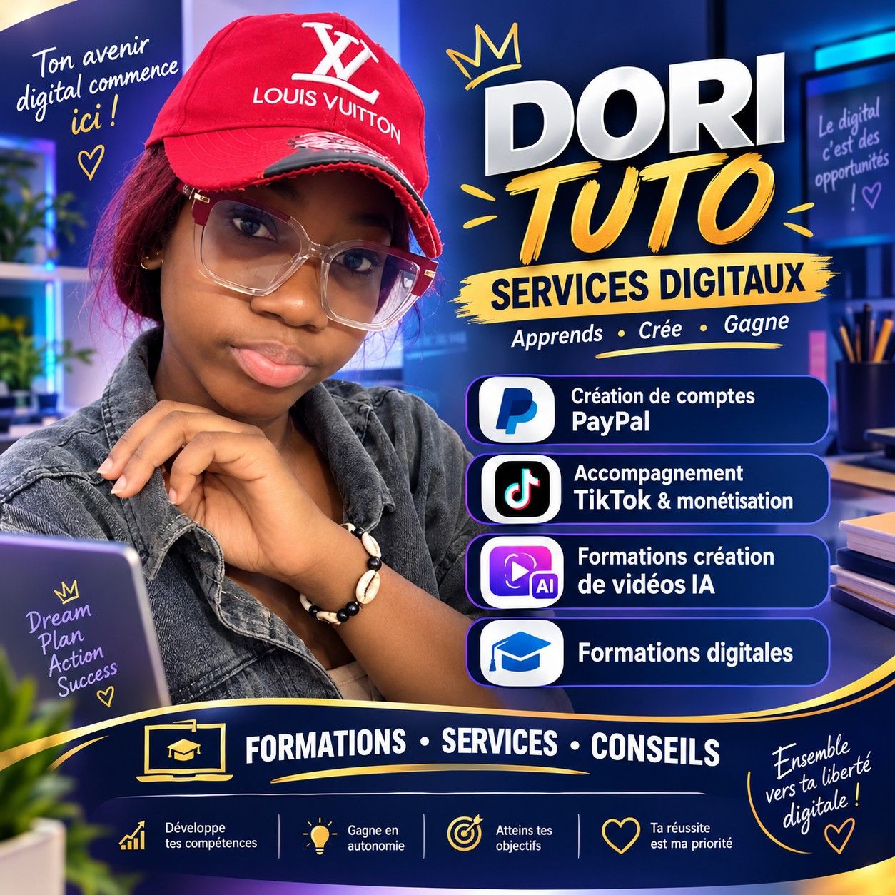 paiement de services digitaux