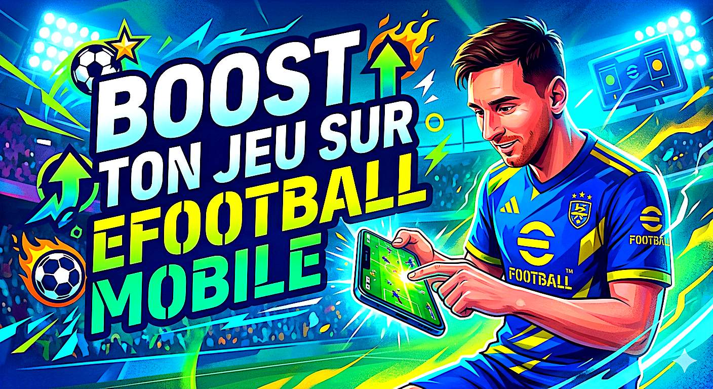 Booster son jeu Sur efootballmobile