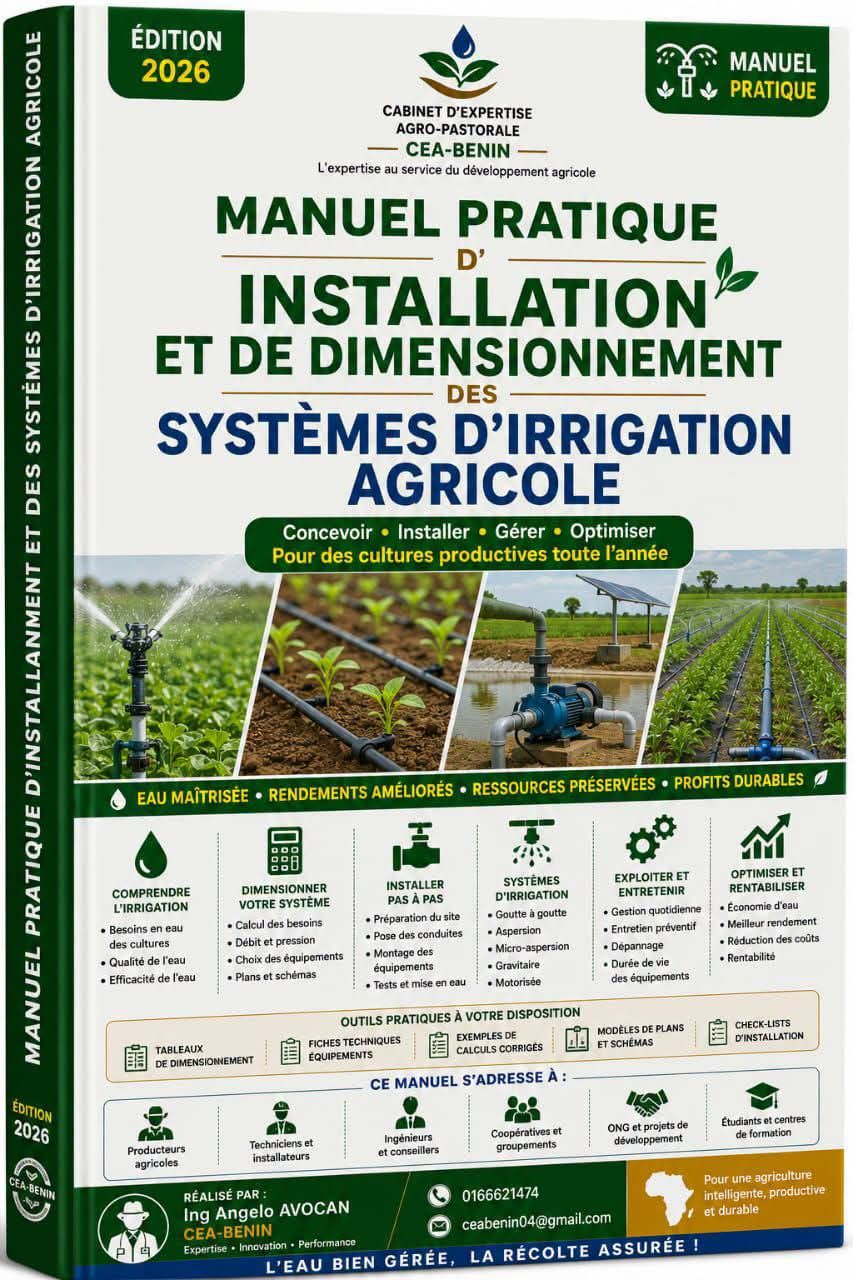 MANUEL TECHNIQUE DE L'IRRIGATION