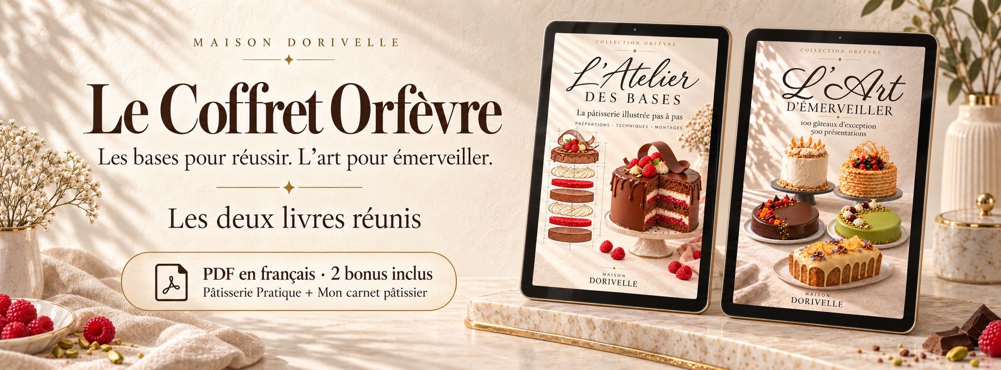 Coffret Collection Orfèvre — Les deux livres