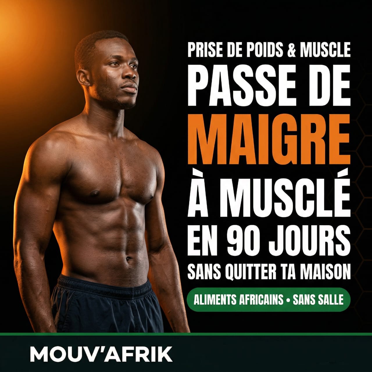 90 Jours pour passé de maigre à musclé à la maison 💪