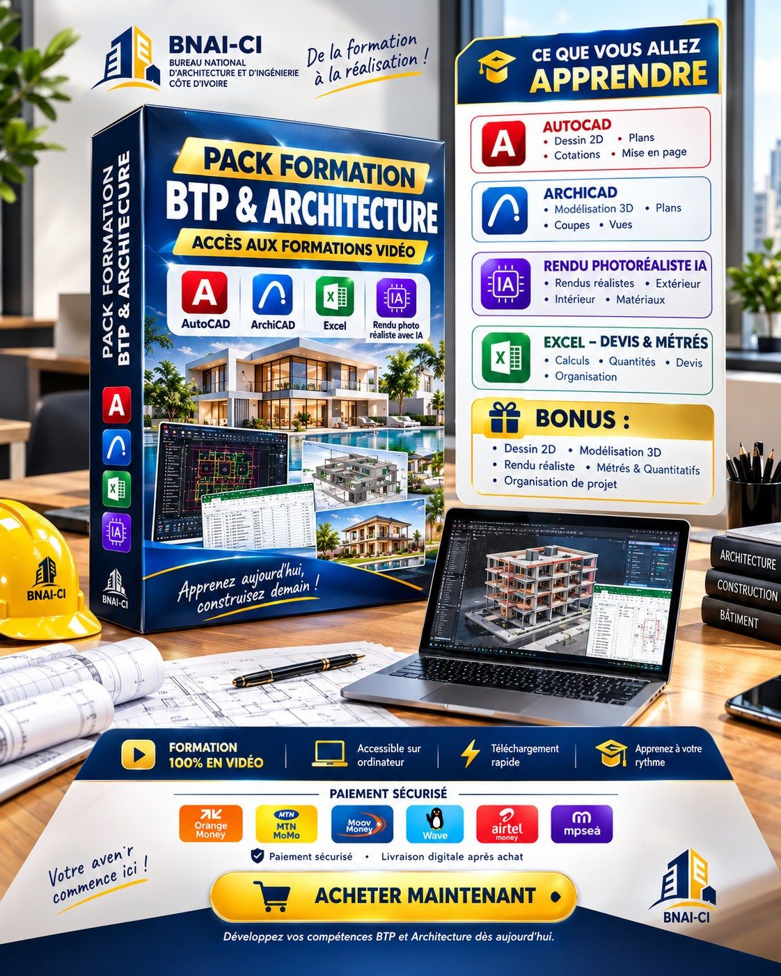 🏗️ PACK FORMATION BTP & ARCHITECTURE