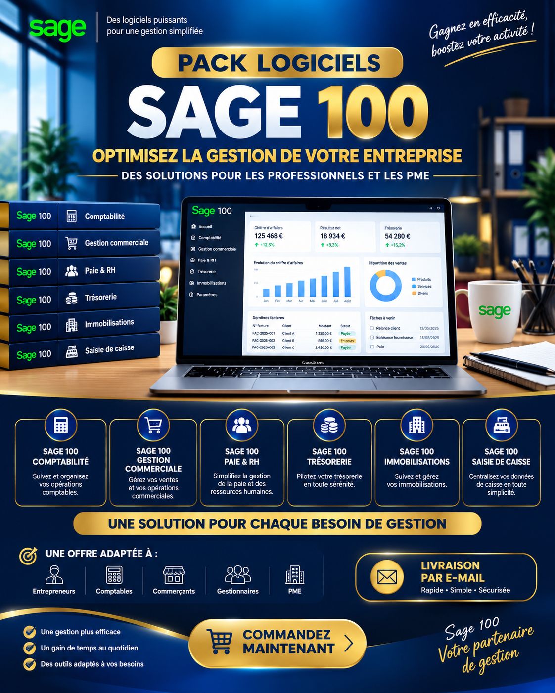 MAÎTRISEZ VOTRE GESTION AVEC SAGE 100