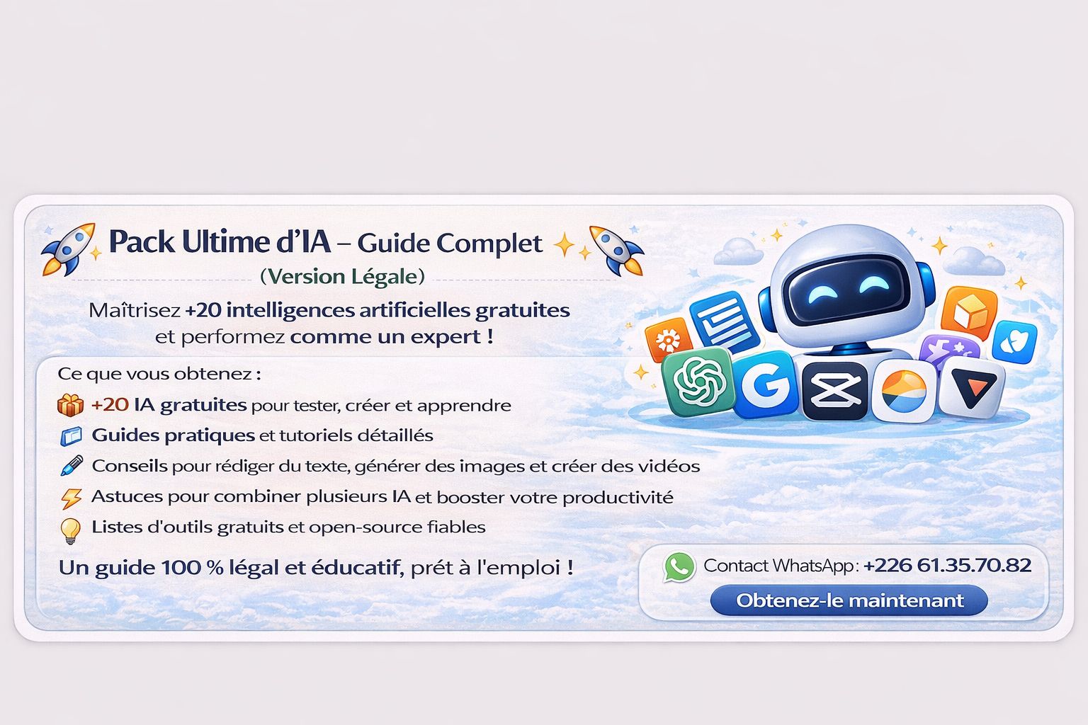 Pack Ultime d’IA – Guide Complet
