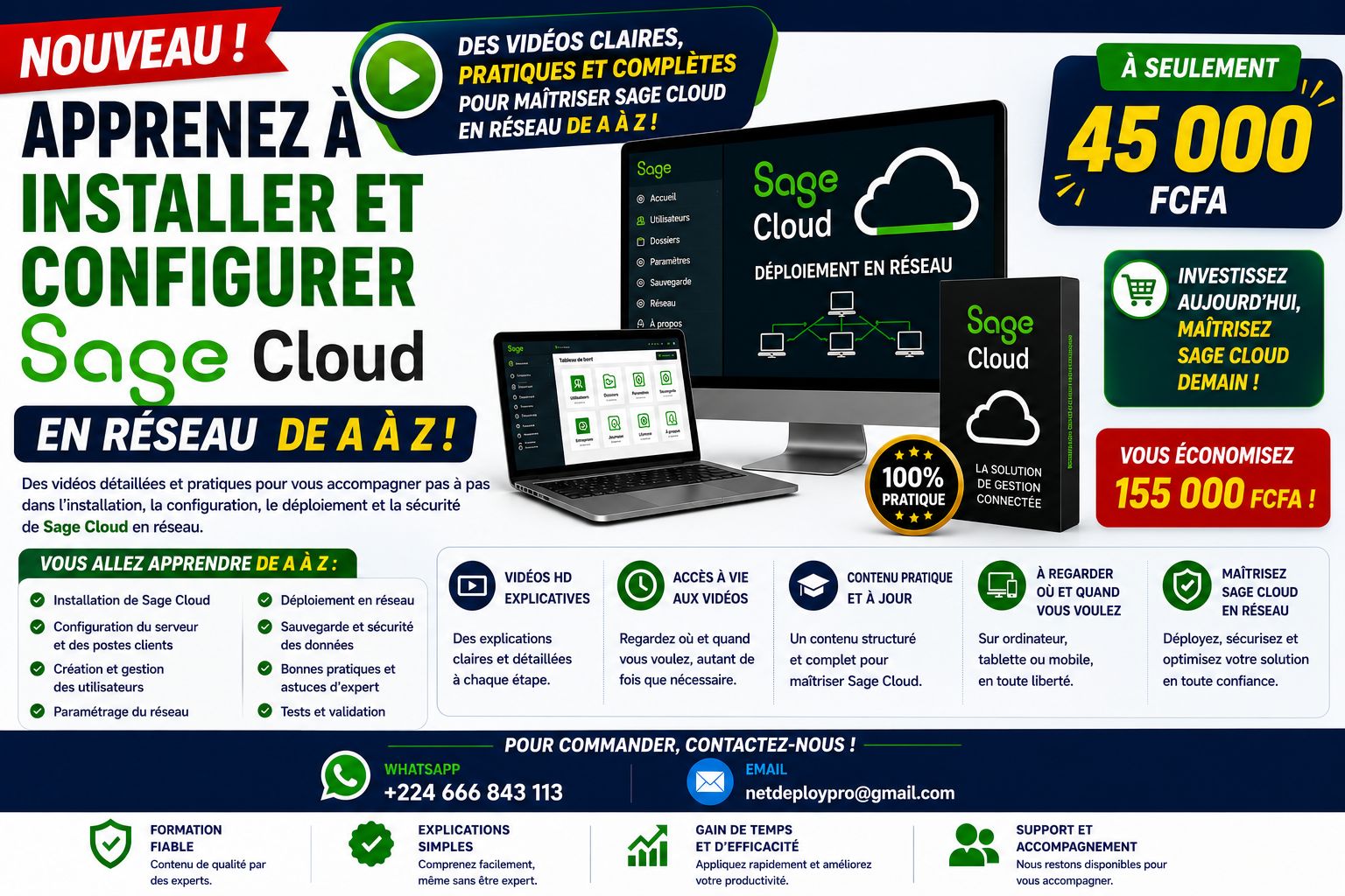 Formation Complète Sage Cloud en Réseau