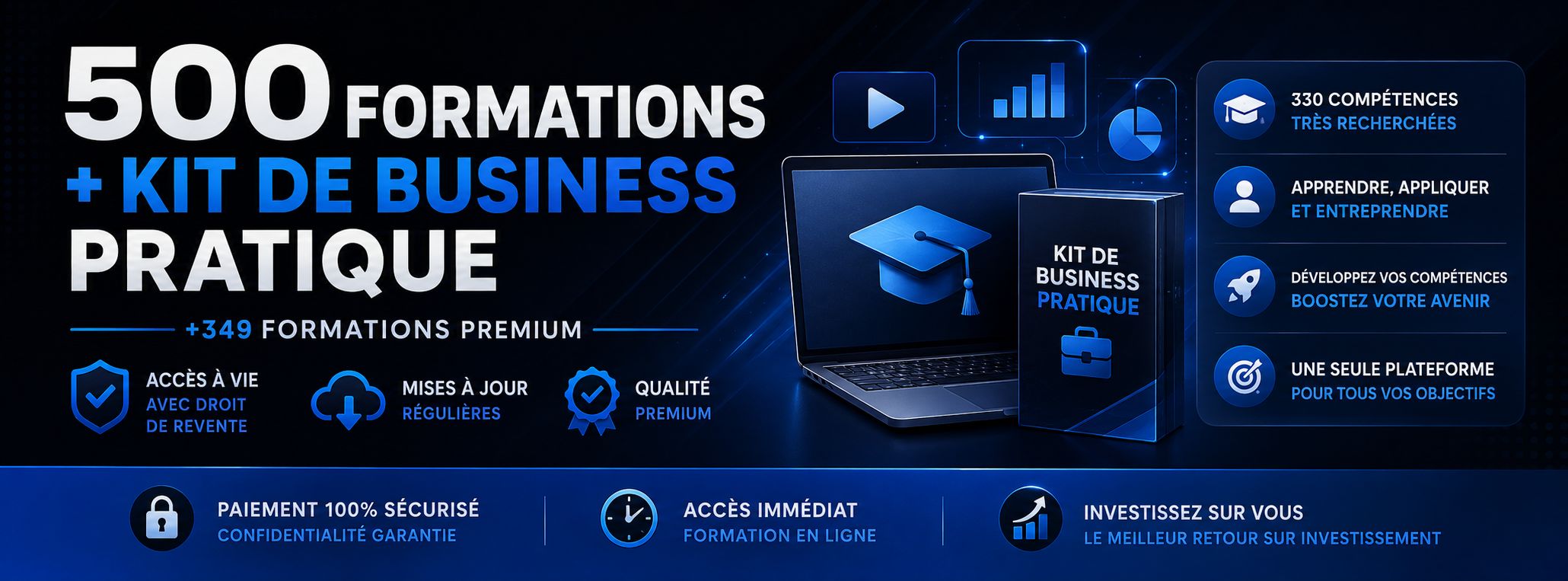 Kit complet + Formation 2026-2027 : Stratégies digitales prêtes à l’emploi