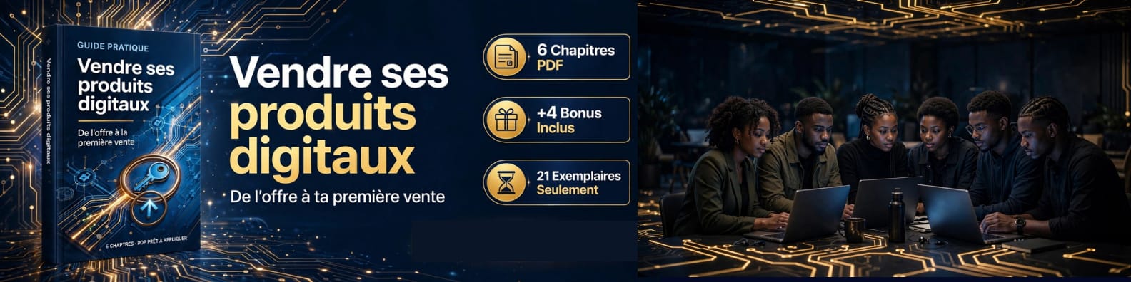 VENDRE SES PRODUITS DIGITAUX (De l'offre à la première vente)