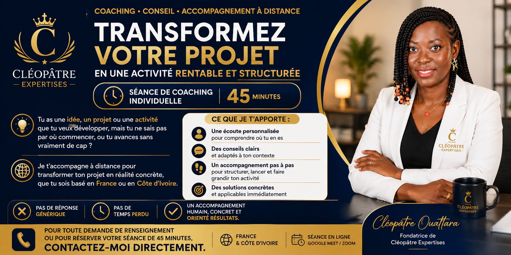 COACHING • CONSEIL • ACCOMPAGNEMENT À DISTANCE