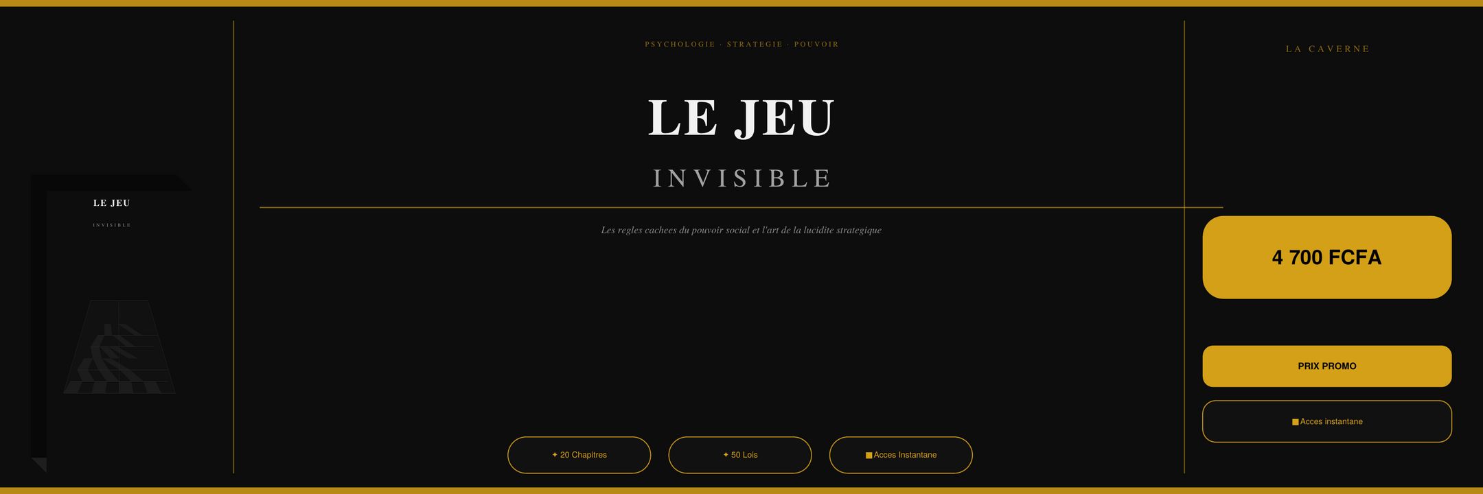 Le Jeu Invisible par La Caverne