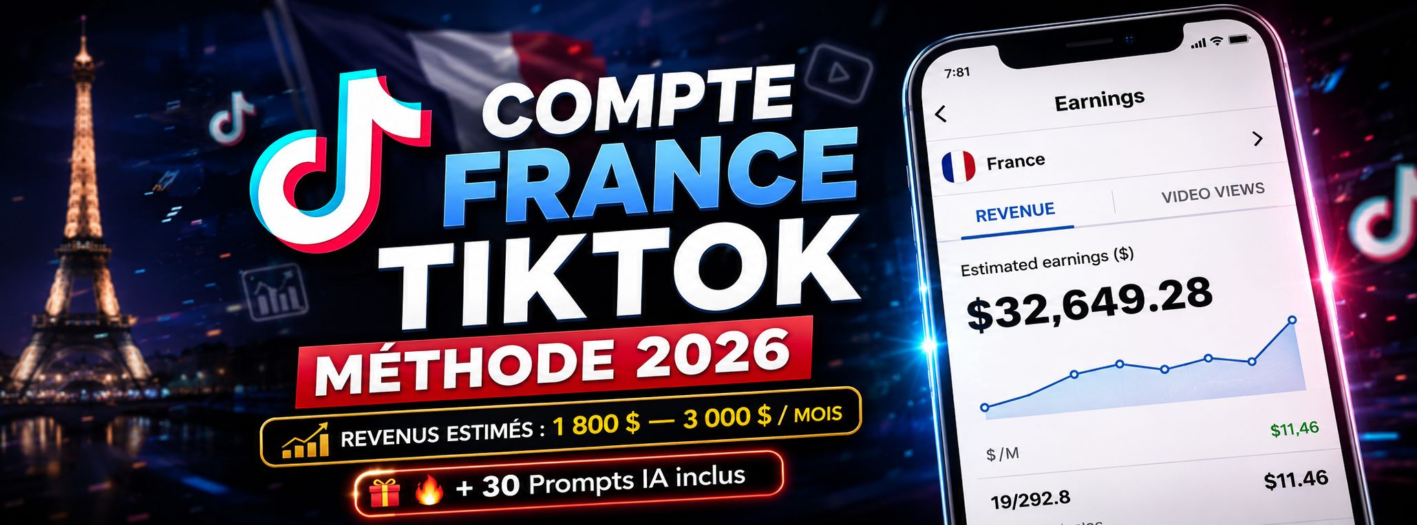 Créer un Compte TikTok Monétisable en Afrique