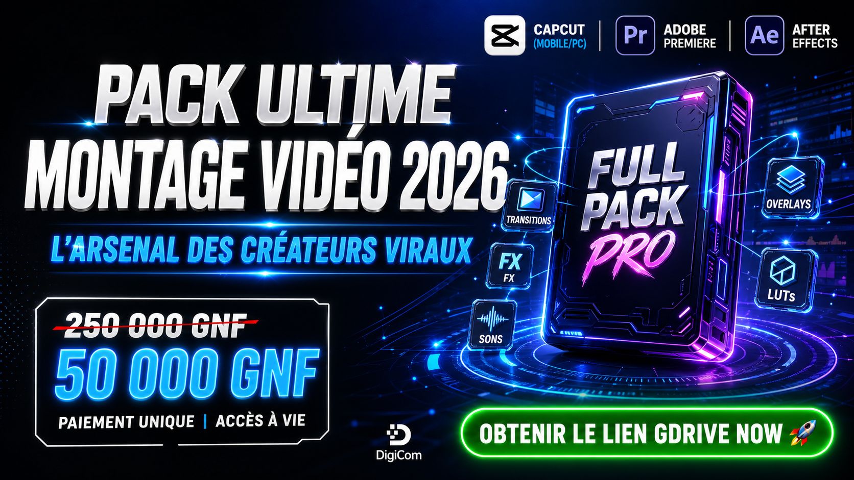 PACK ULTIME MONTAGE VIDÉO 2026
