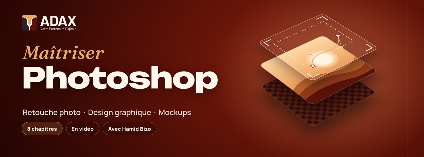 Maîtriser Photoshop : de la retouche photo au design graphique