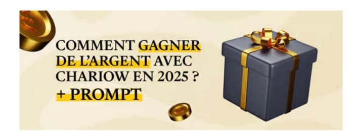 Comment gagner des l’argent avec chariow rapidement en 2026 + Prompts