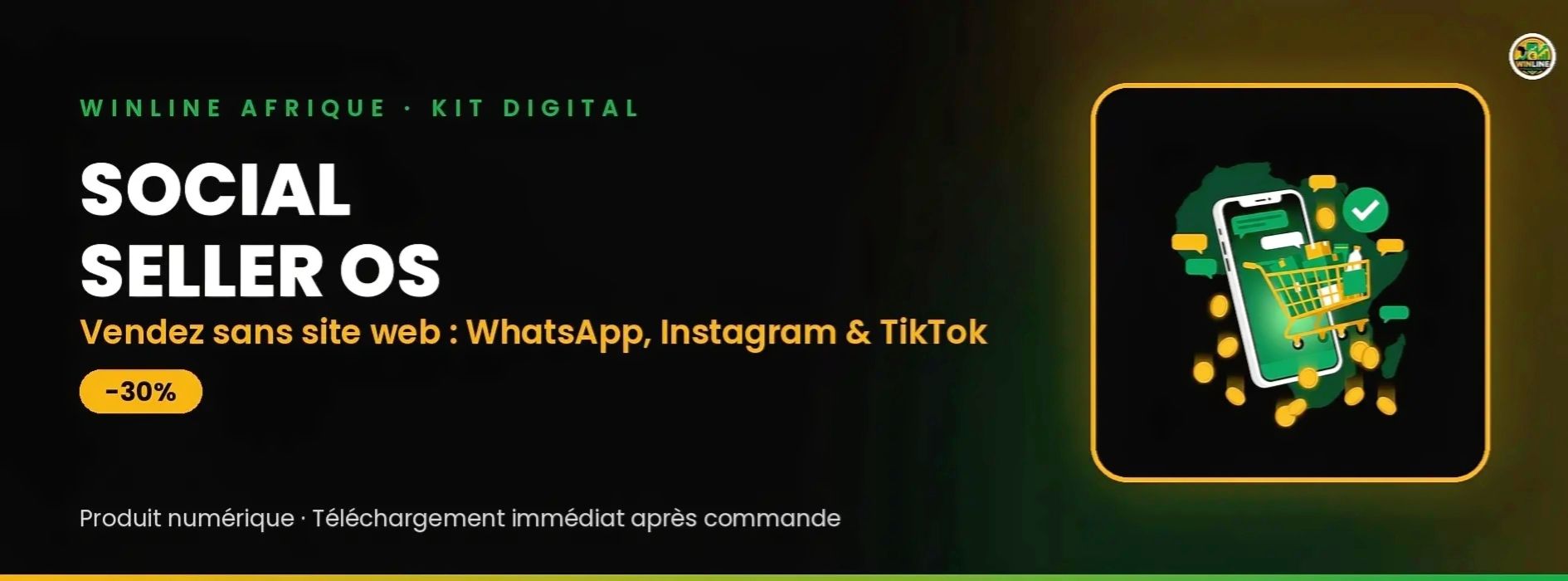 Social Seller OS - Le Système pour Vendre sur WhatsApp, Instagram & TikTok Sans Site Web