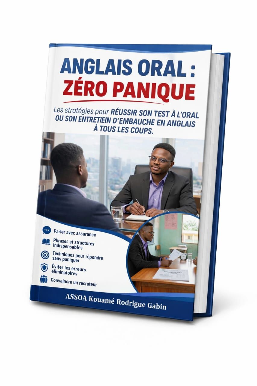 Sondade sur le livre - ANGLAIS ORAL : ZÉRO PANIQUE Tome 1
