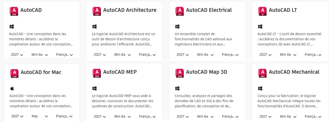 Activation Officielle AutoCAD 2024 - 2027 | 3 ans