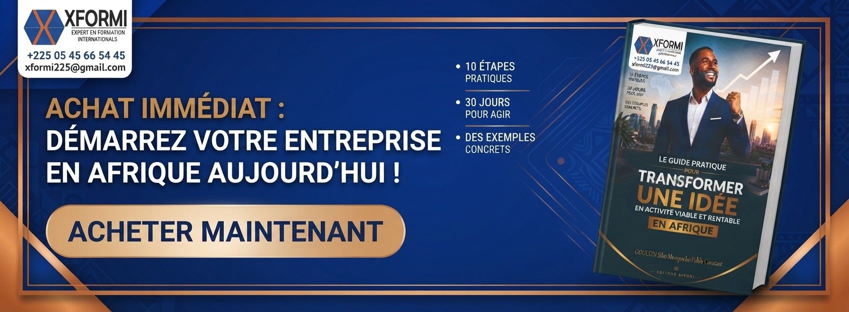 Le guide pratique pour transformer une idée en activité viable et rentable en Afrique.