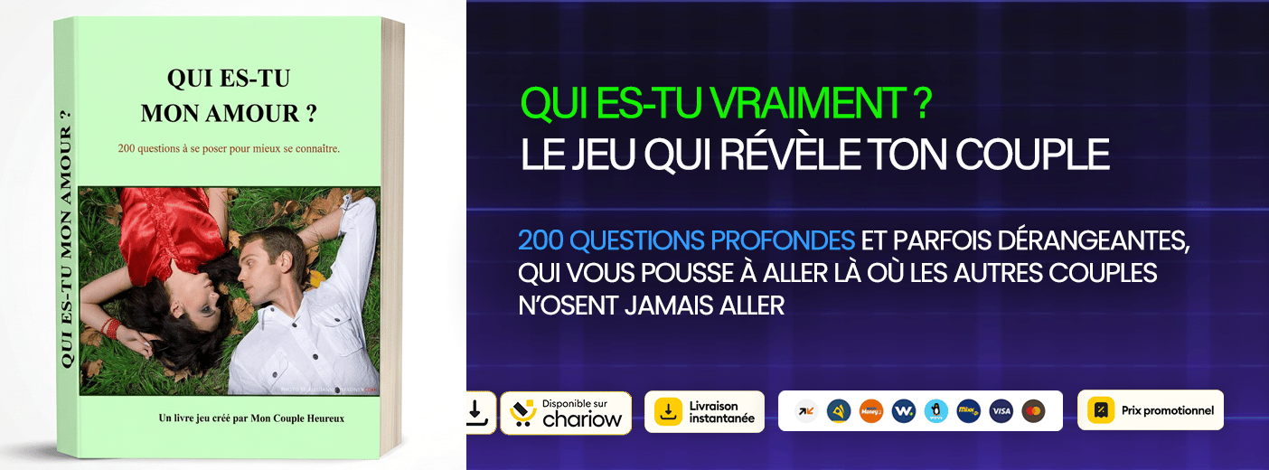 QUI ES-TU VRAIMENT ? – LE JEU QUI RÉVÈLE TON COUPLE