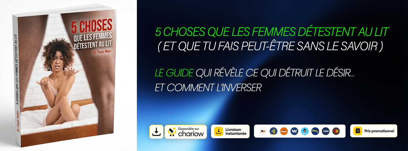 5 CHOSES QUE LES FEMMES DÉTESTENT AU LIT