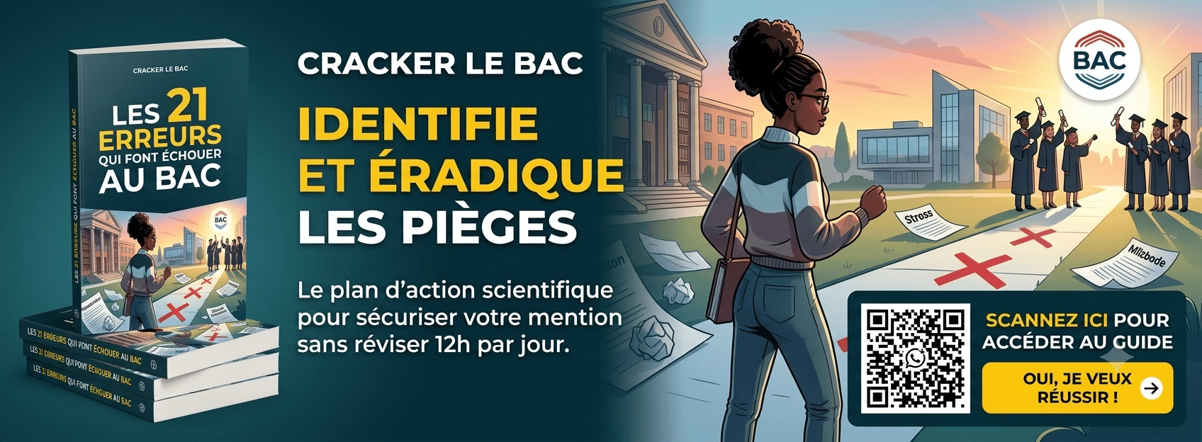 Réussir son BAC en évitant les 21 erreurs qui peuvent te faire perdre des points