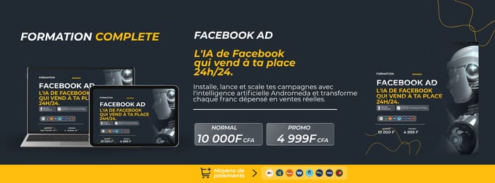 Formation Facebook Ads 2026 par Andromeda - Maîtrisez la Publicité Efficace