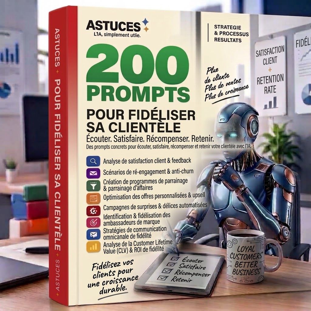 200 Prompts IA pour Fidéliser sa Clientèle