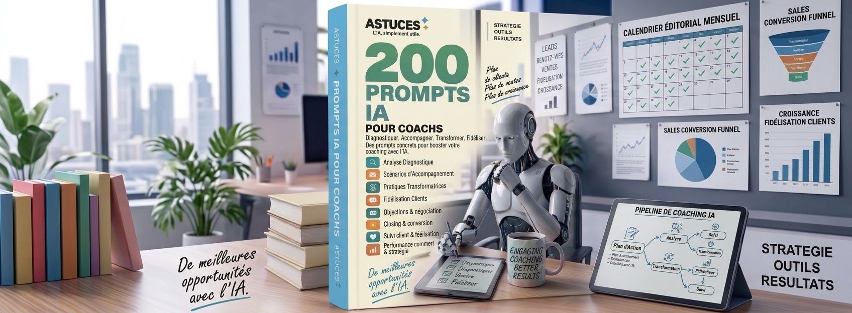 200 Prompts IA pour Coachs