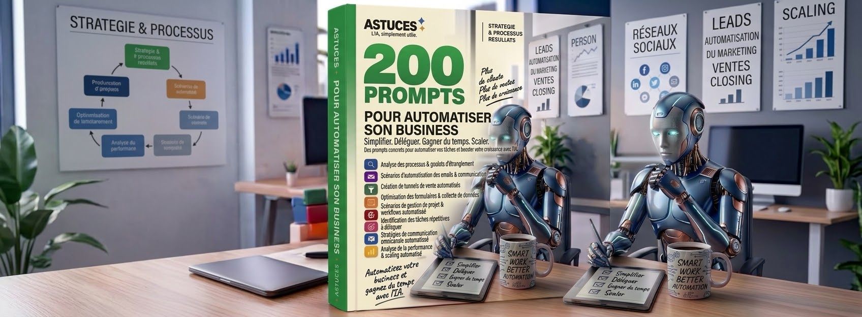 200 Prompts IA pour Automatiser son Business