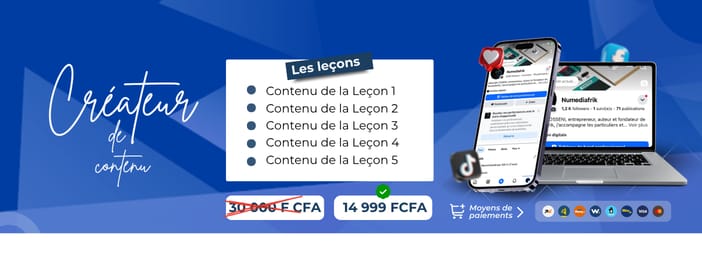 Création de contenu, audience et revenus en ligne