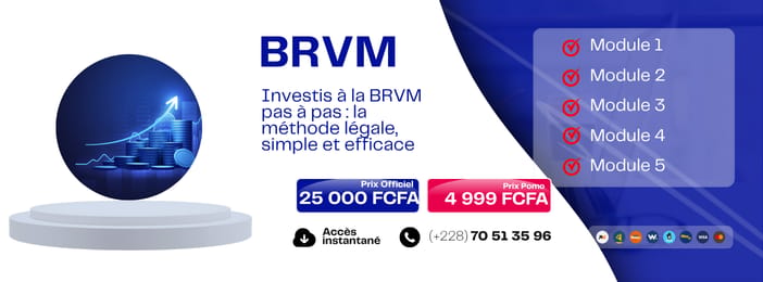 Investir à la BRVM pas à pas : la méthode légale, simple et efficace
