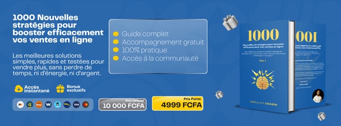 1000 Nouvelles stratégies pour booster efficacement vos ventes en ligne