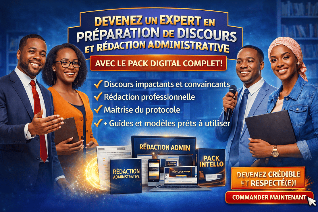 Pack Intello : Maîtrisez la Préparation de Discours et la Rédaction Administrative