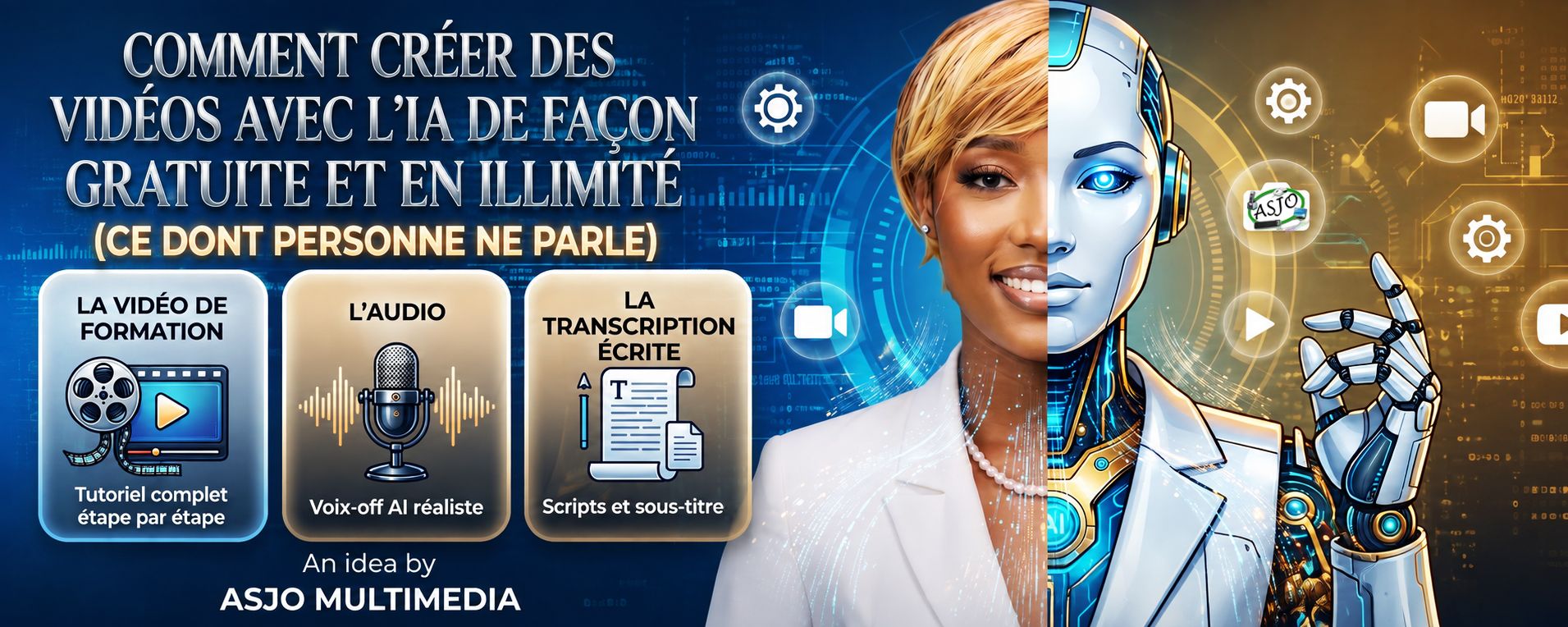 COMMENT CRÉER DES VIDÉOS AVEC L’IA DE FAÇON GRATUITE ET EN ILLIMITÉ